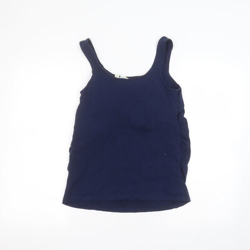 JoJo Maman Bébé Womens Blue   Basic Tank Size S