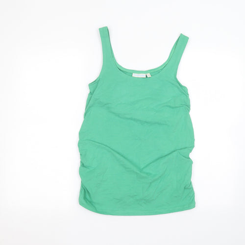 JoJo Maman Bébé Womens Green   Basic Tank Size S