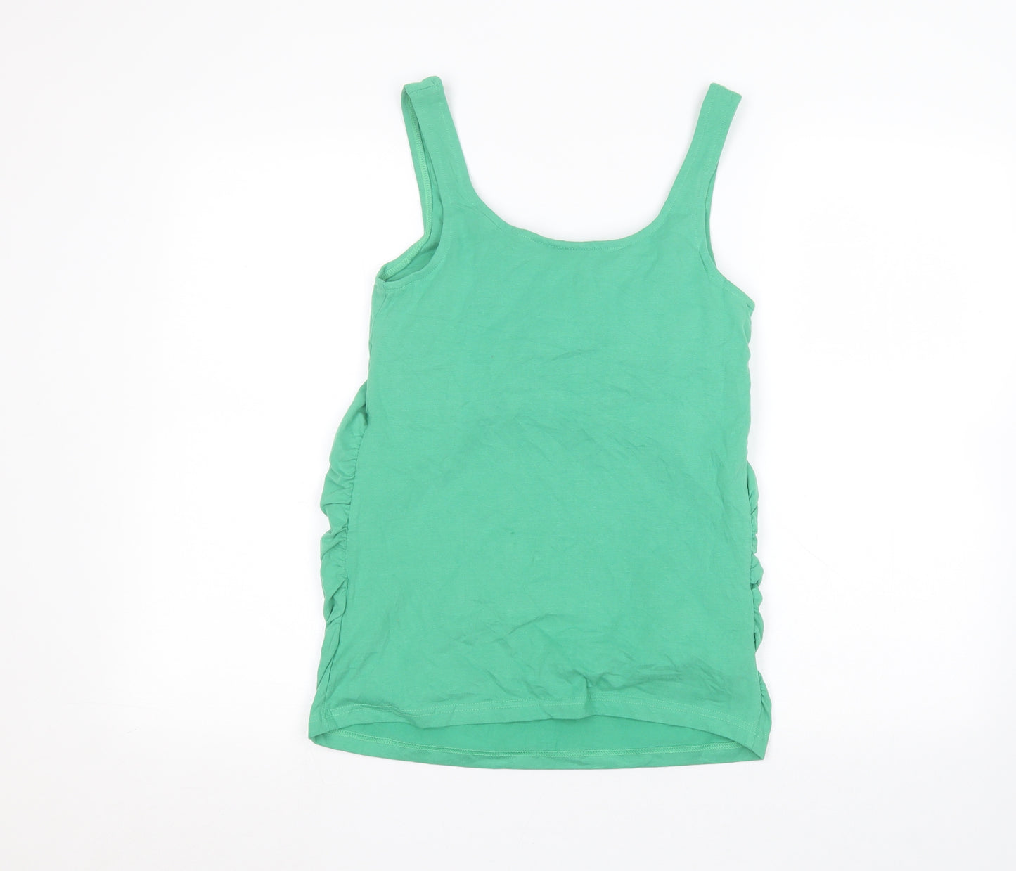 JoJo Maman Bébé Womens Green   Basic Tank Size S