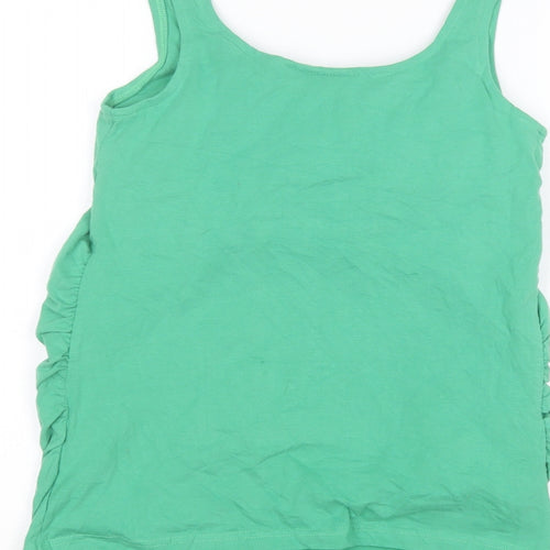 JoJo Maman Bébé Womens Green   Basic Tank Size S