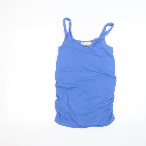 JoJo Maman Bébé Womens Blue   Basic Tank Size XS