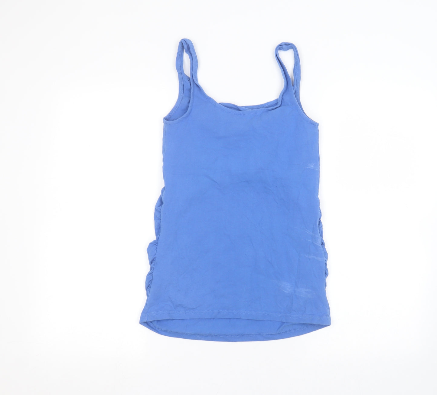 JoJo Maman Bébé Womens Blue   Basic Tank Size XS