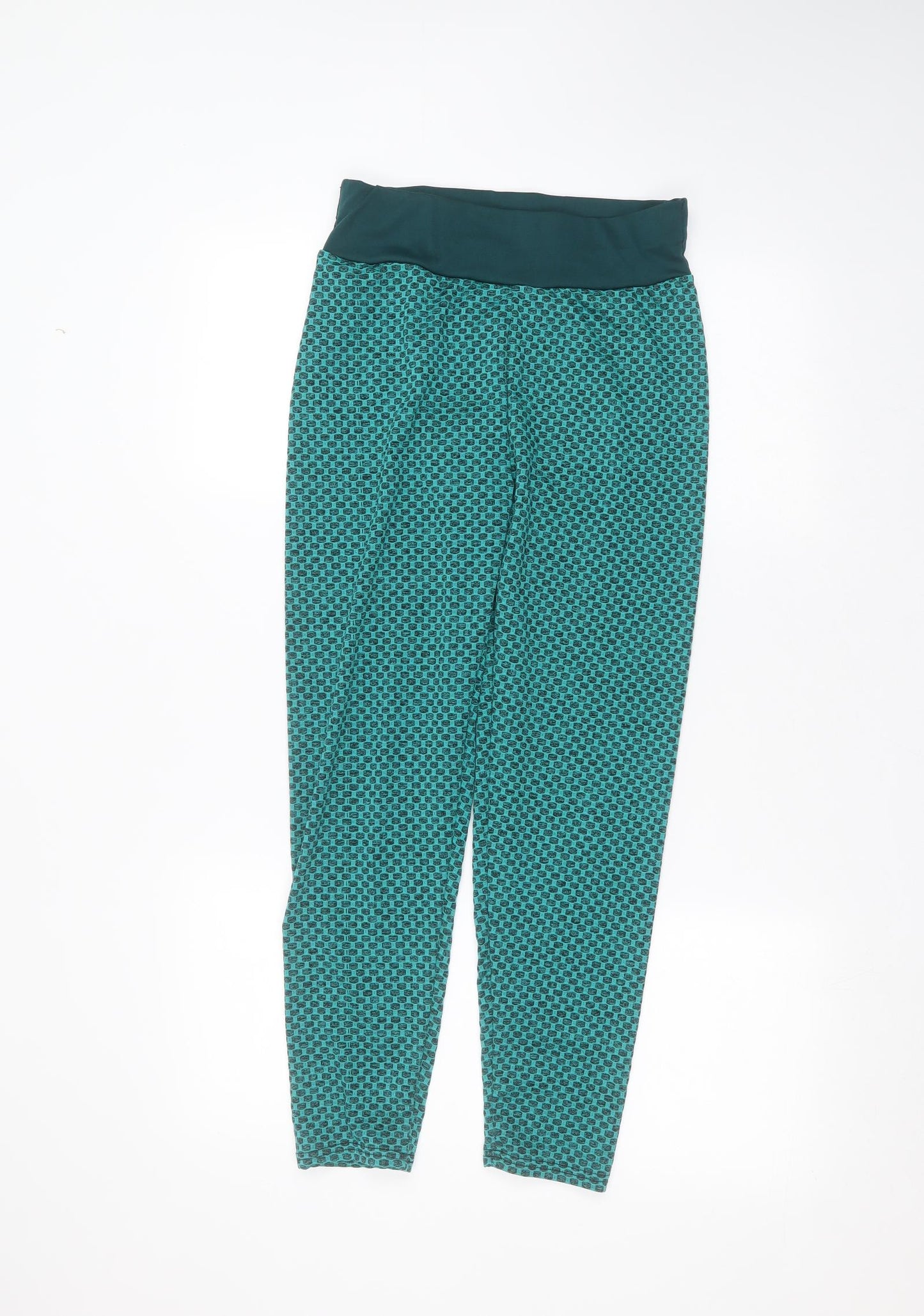 Preworn Womens Green   Jogger Leggings Size L L24 in