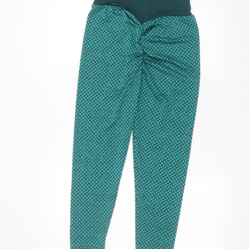 Preworn Womens Green   Jogger Leggings Size L L24 in