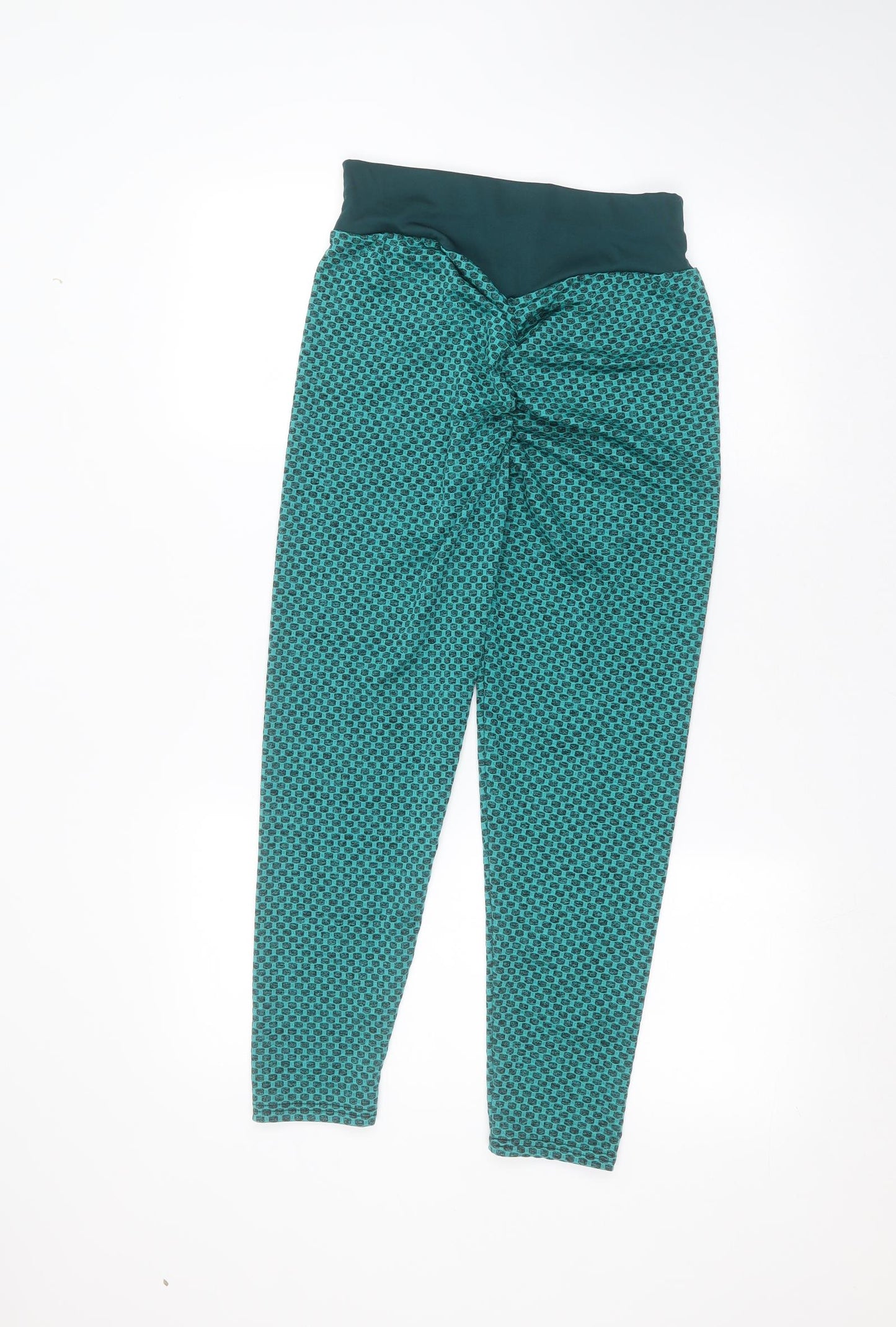 Preworn Womens Green   Jogger Leggings Size L L24 in