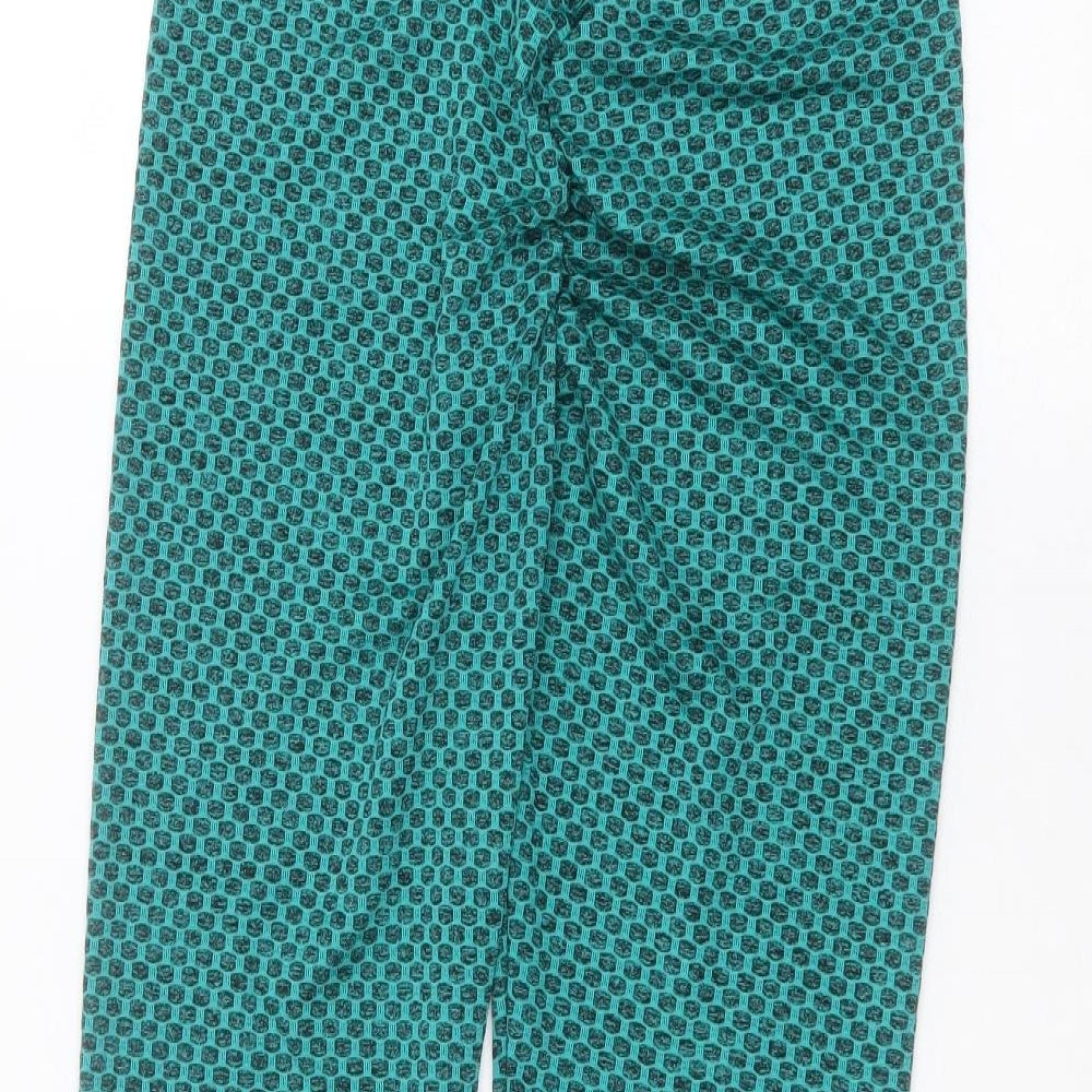 Preworn Womens Green   Jogger Leggings Size L L24 in