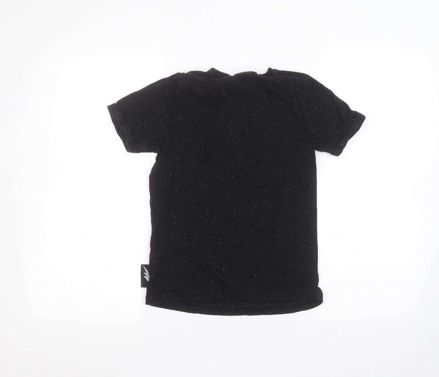 Power Rangers Boys Black   Basic T-Shirt Size 8-9 Years