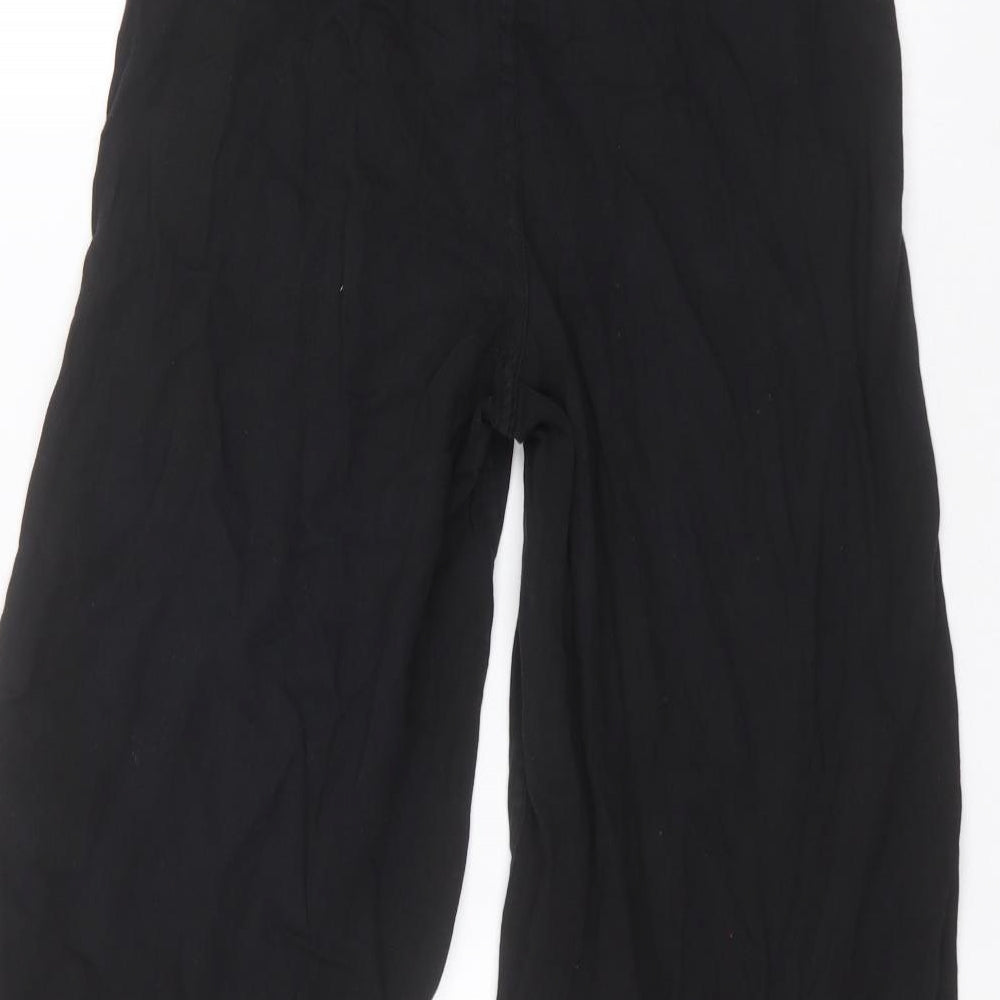 Topshop Womens Black   Trousers  Size 6 L22 in