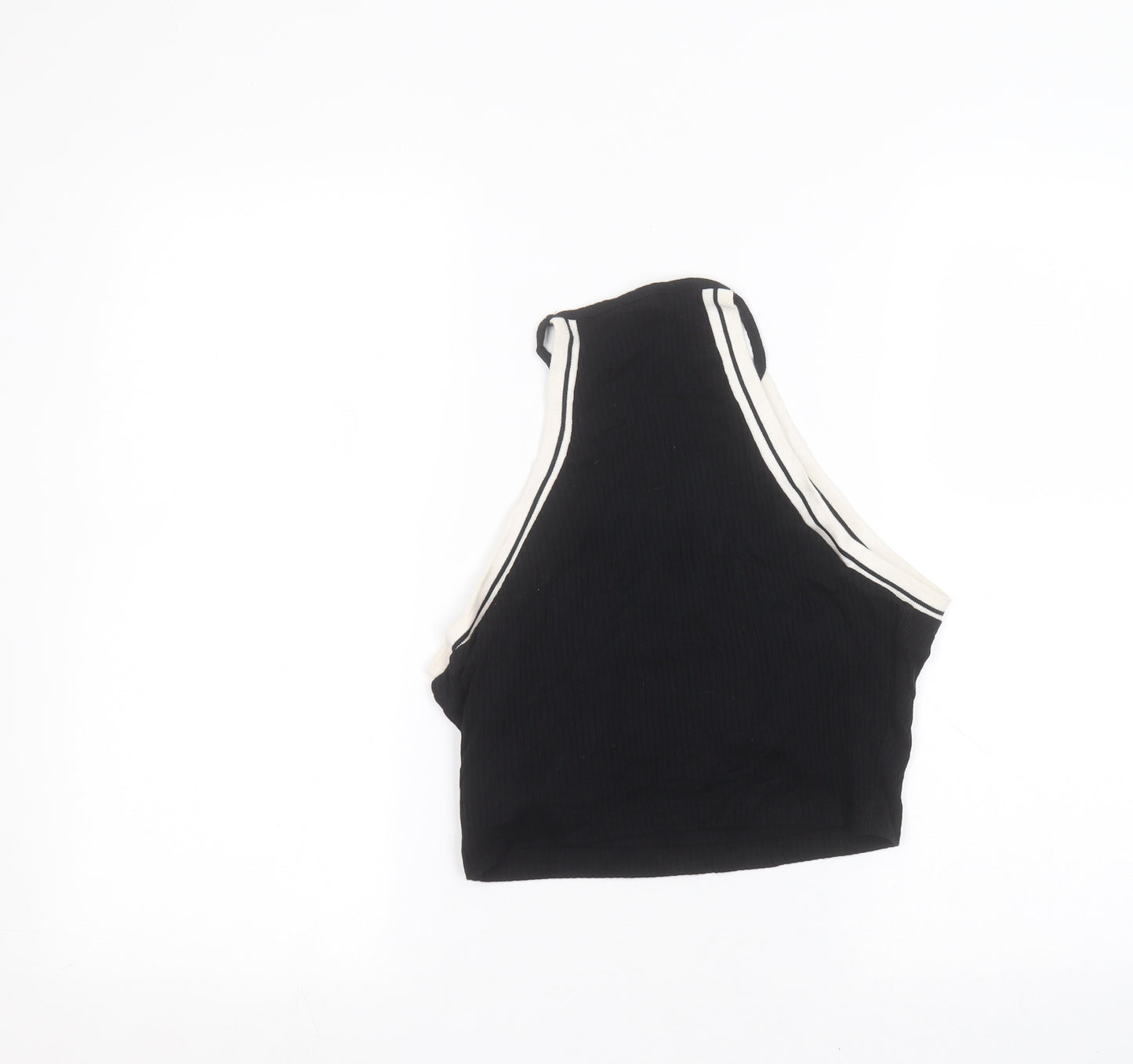 Topshop Womens Black   Basic Tank Size 14