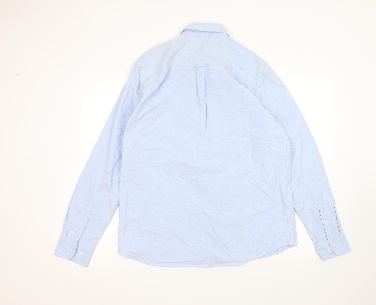 F&F Mens Blue    Dress Shirt Size L