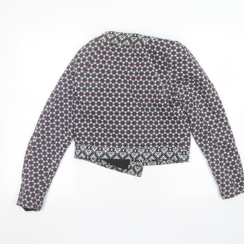 Atmosphere Womens White Floral  Jacket  Size 10