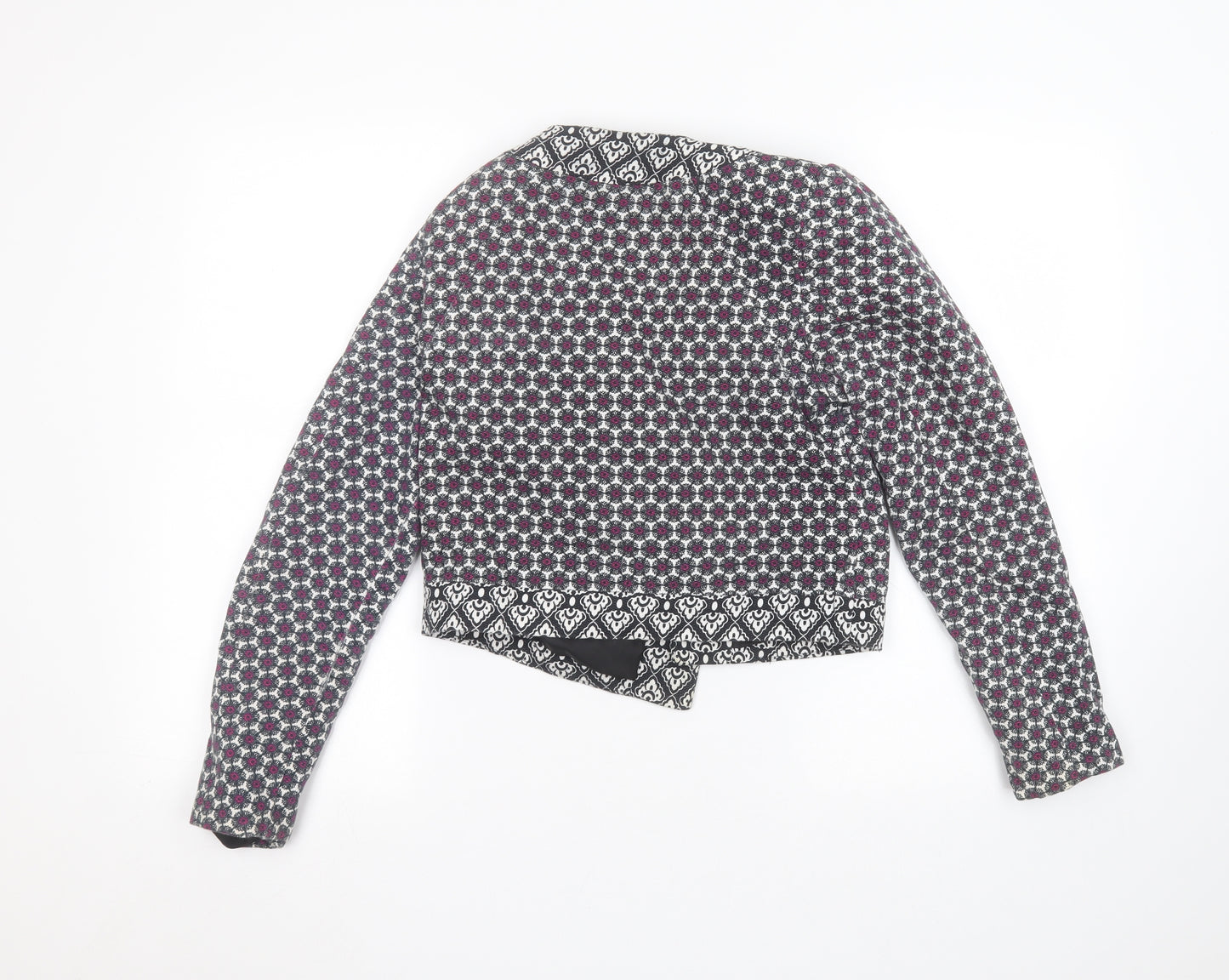 Atmosphere Womens White Floral  Jacket  Size 10