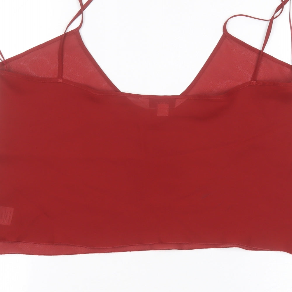 NEXT Womens Red   Basic T-Shirt Size 16