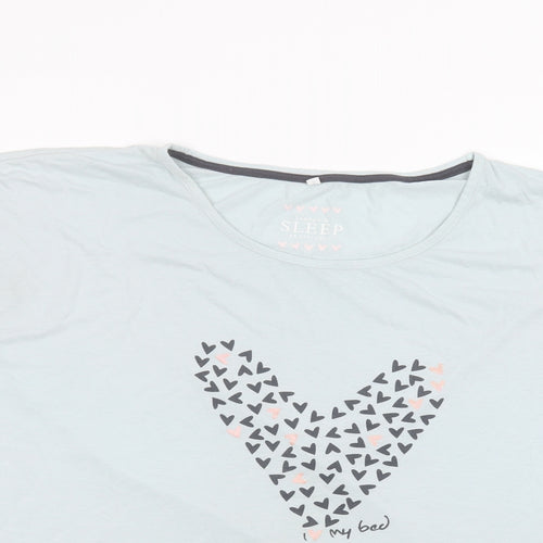 Debinhams Womens Blue   Basic T-Shirt Size 20