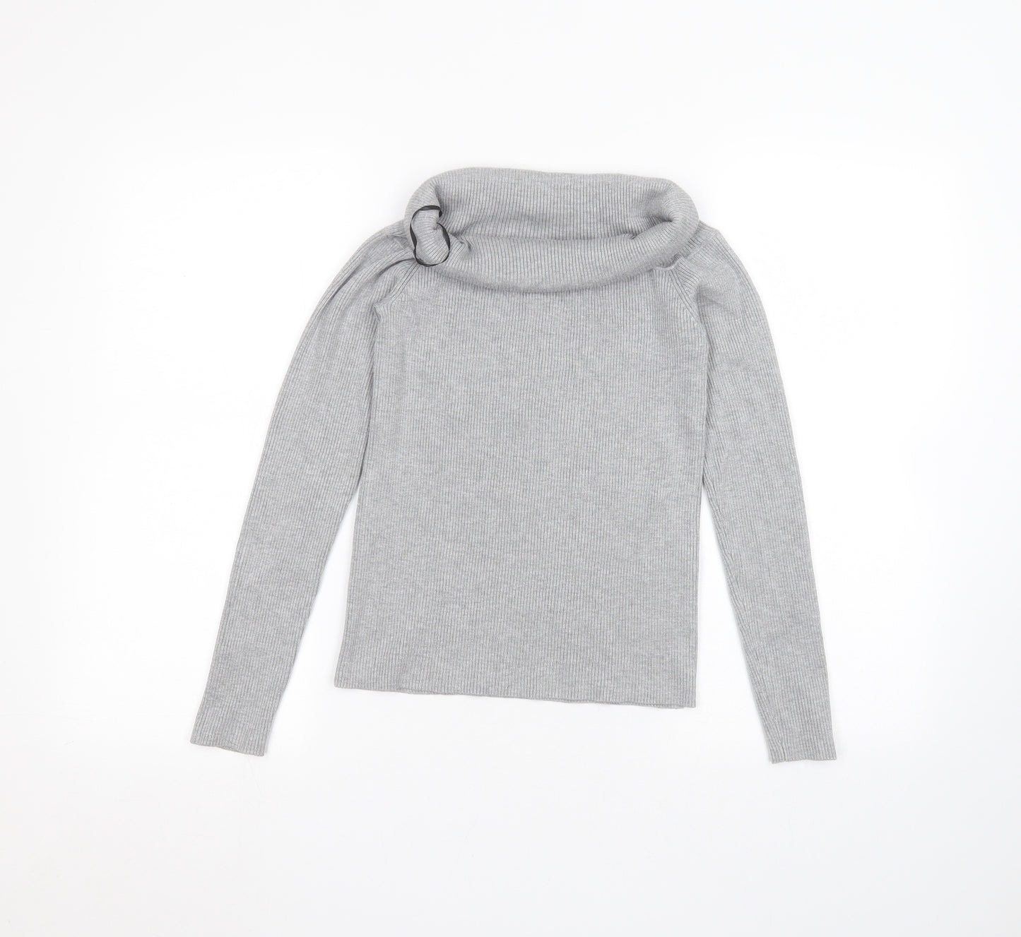 H&M Womens Grey   Basic T-Shirt Size XS