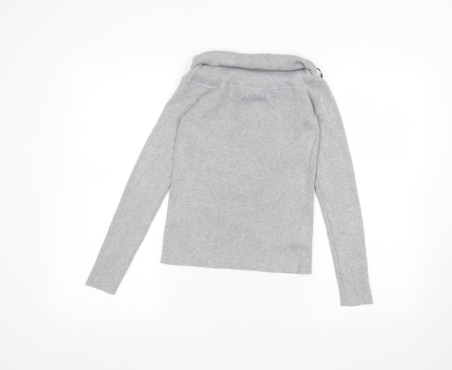 H&M Womens Grey   Basic T-Shirt Size XS
