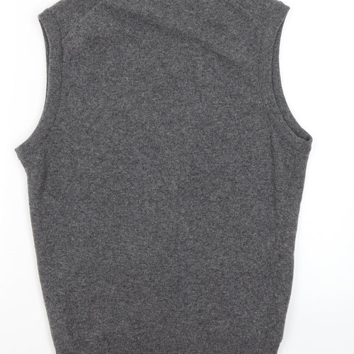 Burberry Mens Grey   Cardigan Jumper Size M