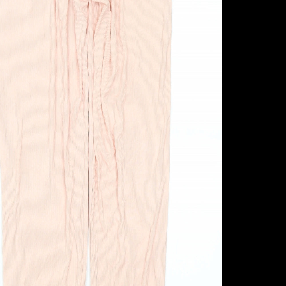 Primark Womens Pink Solid  Capri Pyjama Pants Size XS