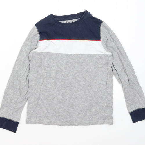 `Next Boys Grey Solid   Pyjama Set Size 9 Years