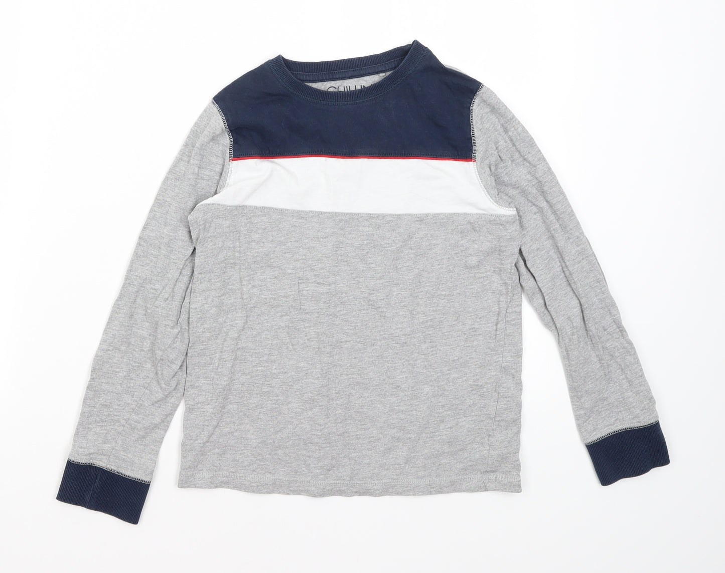 `Next Boys Grey Solid   Pyjama Set Size 9 Years