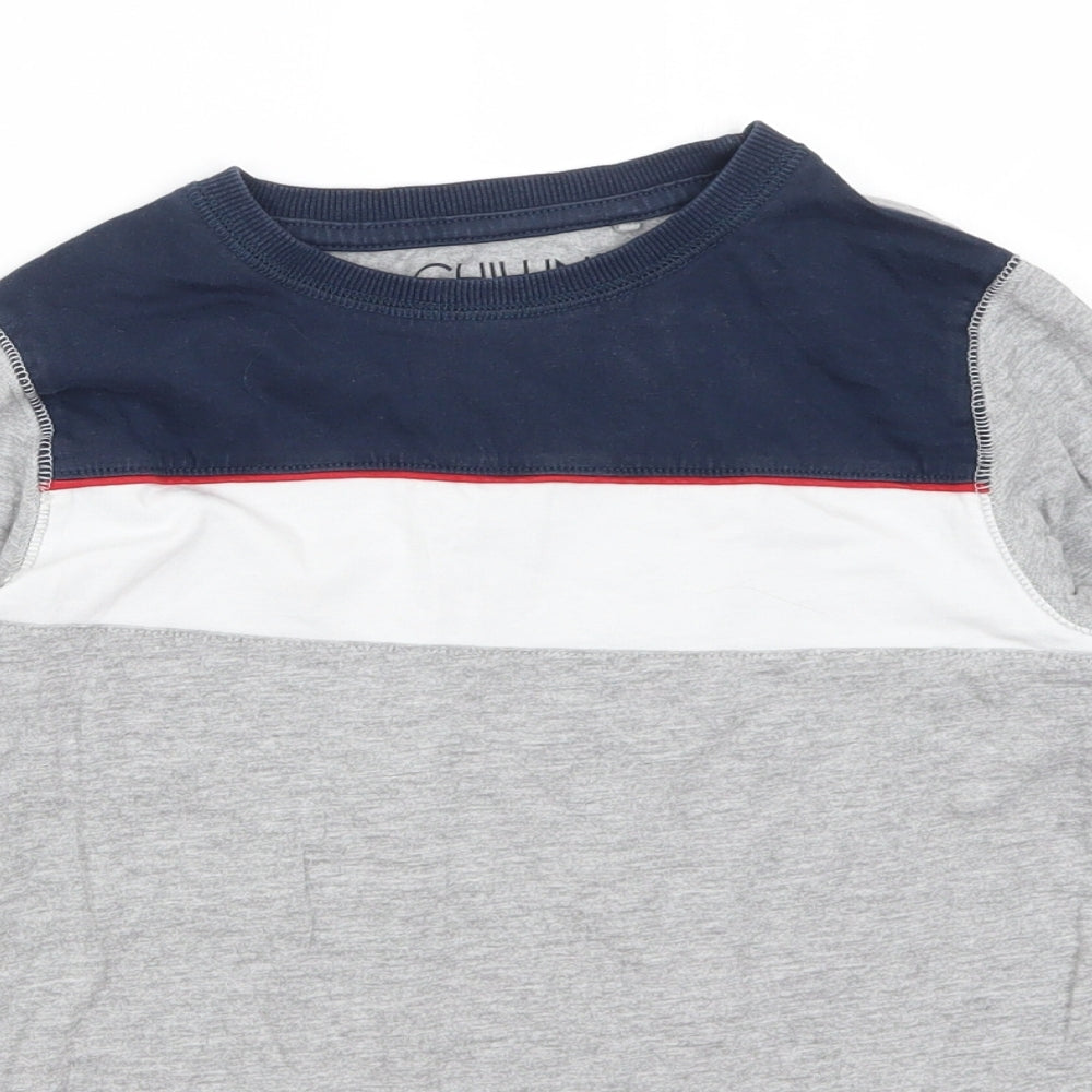 `Next Boys Grey Solid   Pyjama Set Size 9 Years