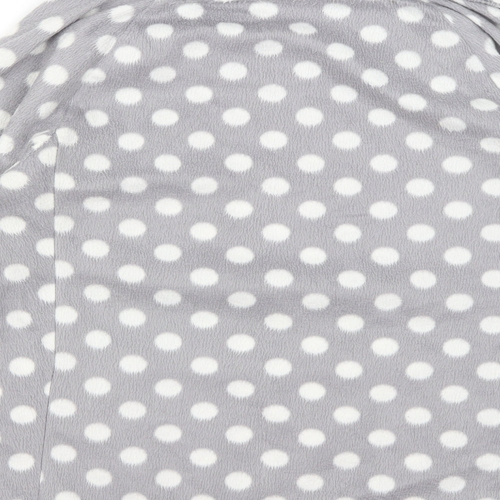 Feel Fabulous Womens Grey Polka Dot  Pullover Jumper Size 14