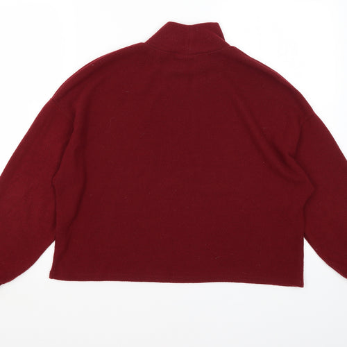 New Look Womens Red   Pullover Jumper Size S