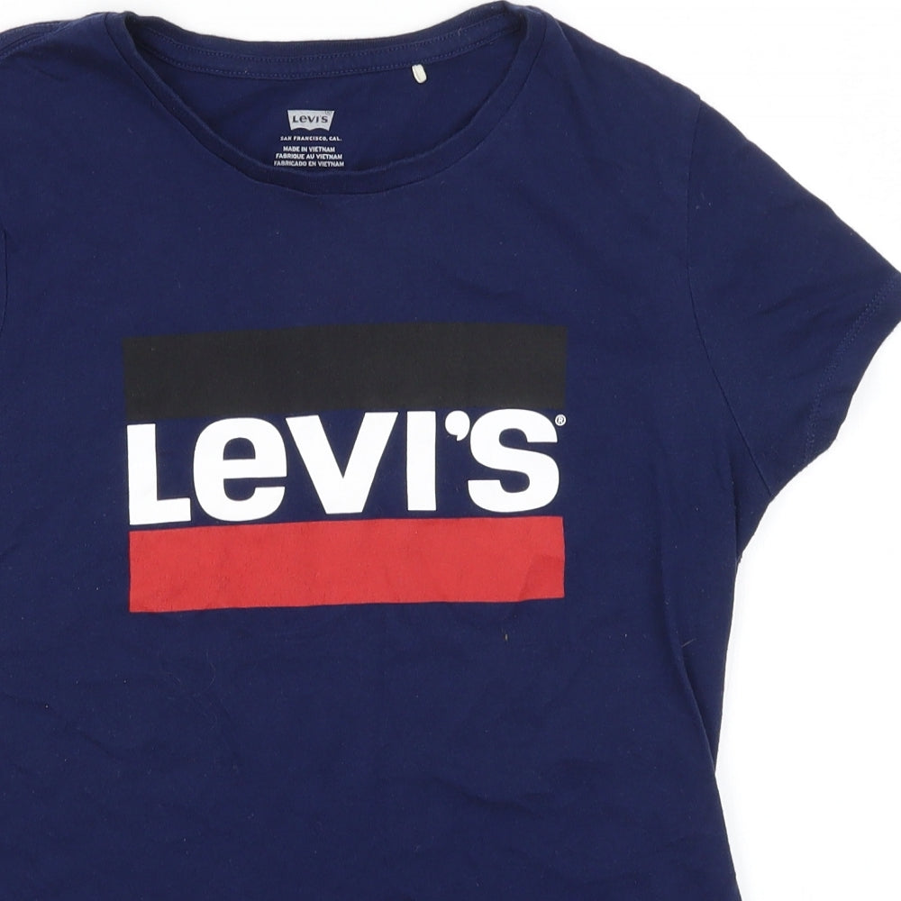 Levi's Mens Blue    T-Shirt Size S