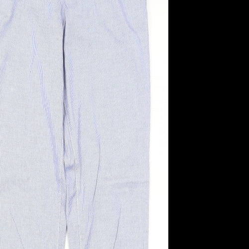 H&M Womens Blue   Trousers  Size 10 L29.5 in