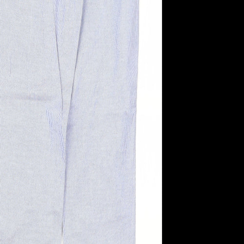 H&M Womens Blue   Trousers  Size 10 L29.5 in