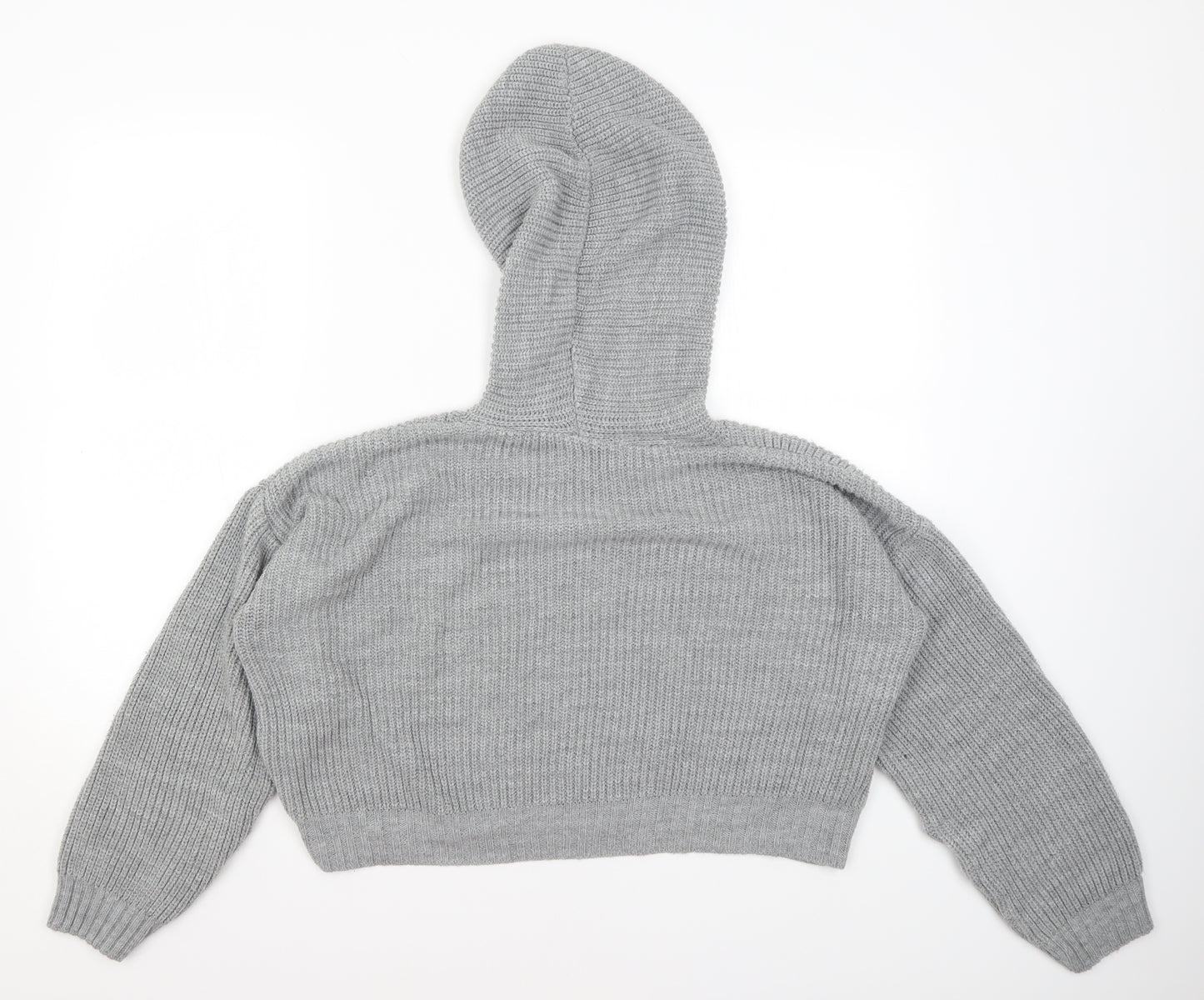 Select Womens Grey   Pullover Hoodie Size XL