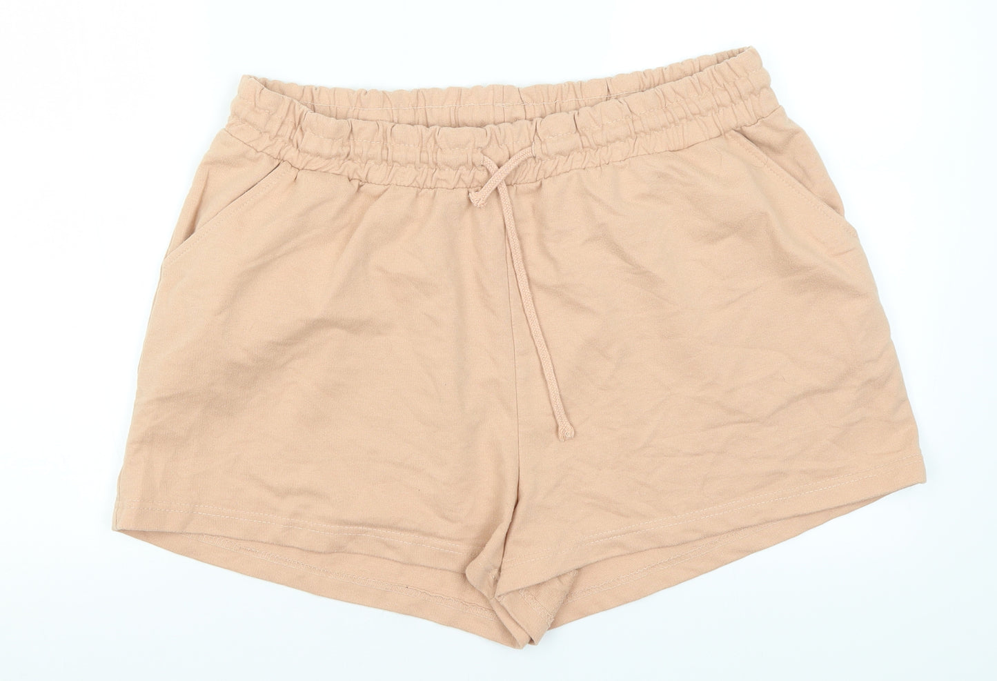 Missguided Womens Pink   Sweat Shorts Size 20