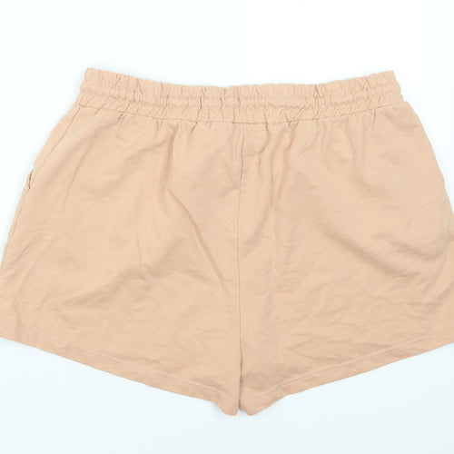 Missguided Womens Pink   Sweat Shorts Size 20