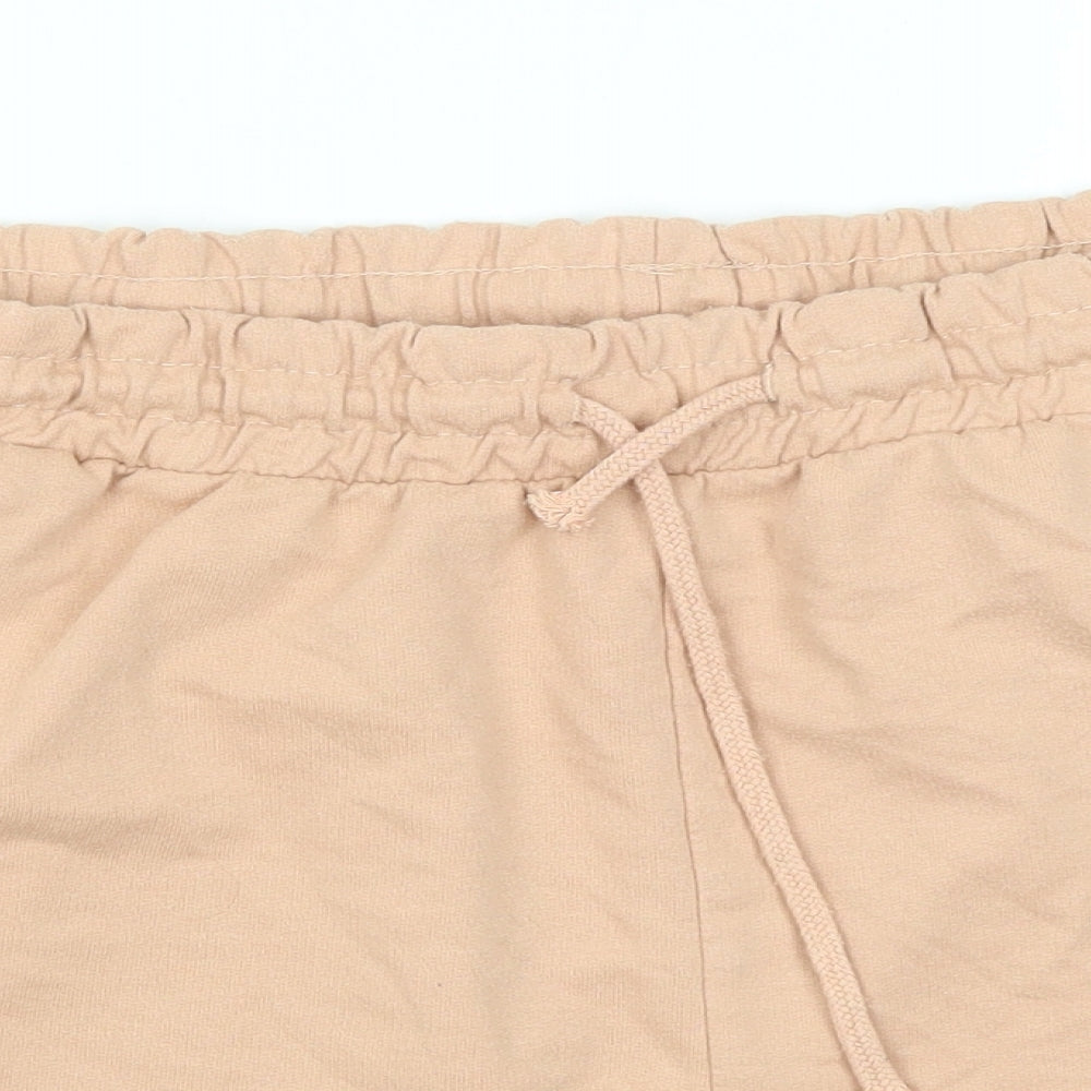 Missguided Womens Pink   Sweat Shorts Size 20