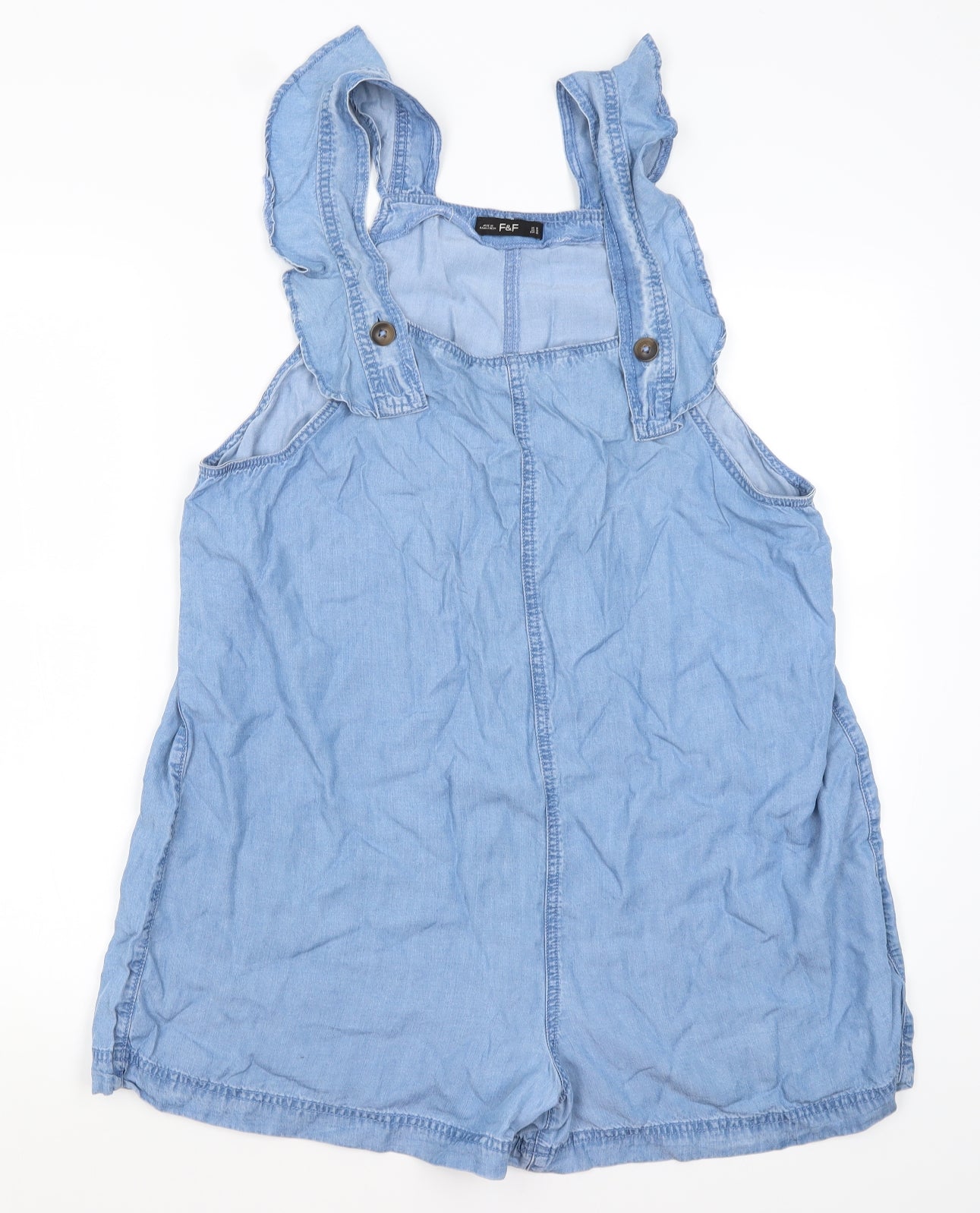 F&F Womens Blue   Dungaree One-Piece Size 18