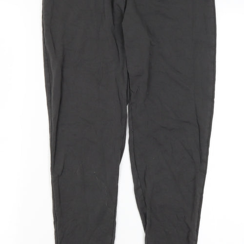 Primark Womens Grey  Viscose Sweatpants Trousers Size M L26 in Regular