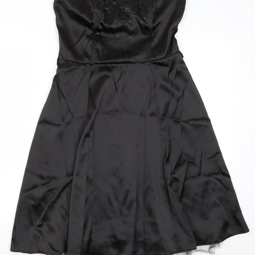 Select Womens Black  Polyester Fit & Flare  Size 14