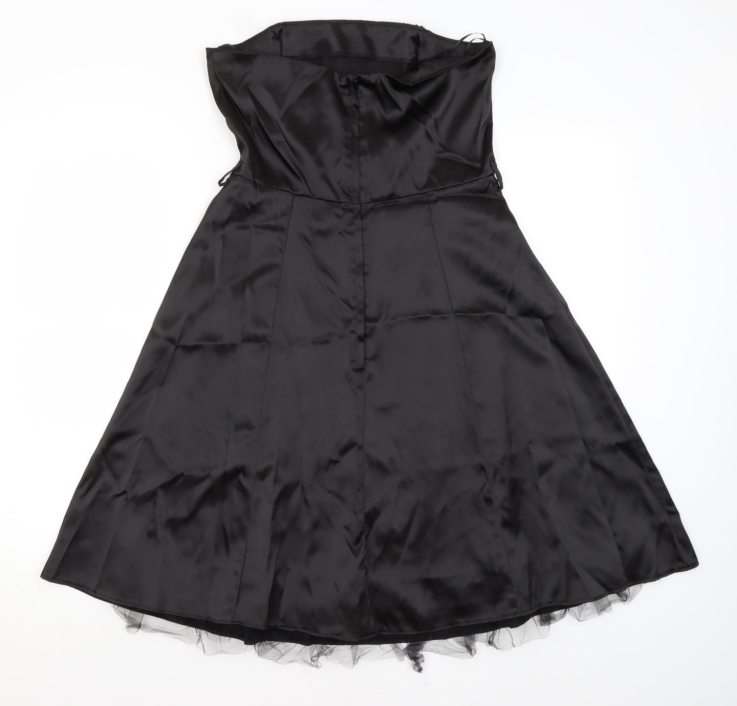 Select Womens Black  Polyester Fit & Flare  Size 14