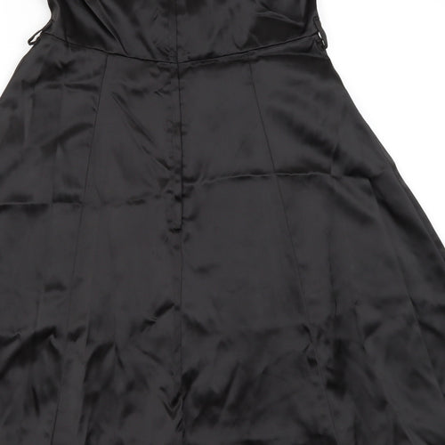 Select Womens Black  Polyester Fit & Flare  Size 14
