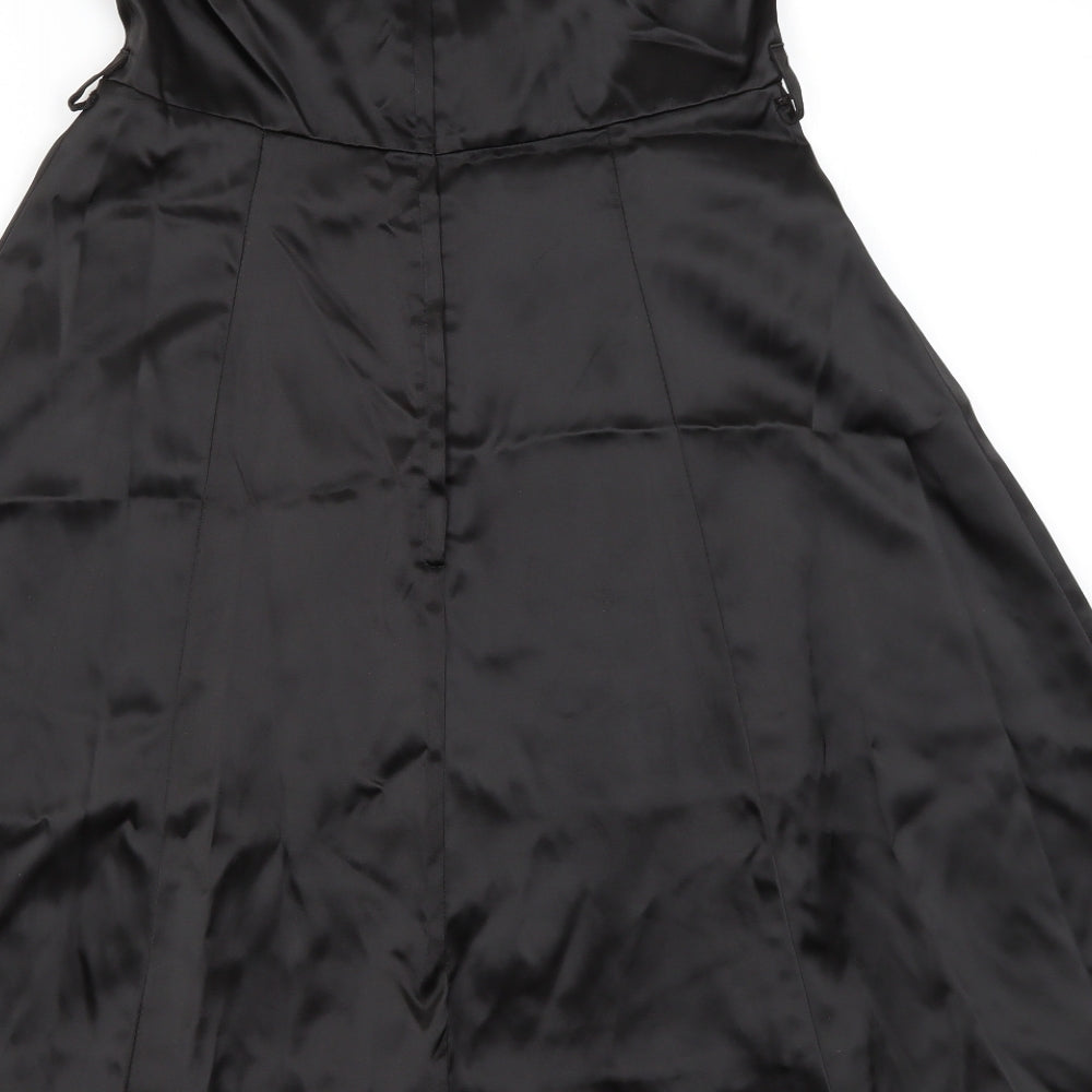 Select Womens Black  Polyester Fit & Flare  Size 14