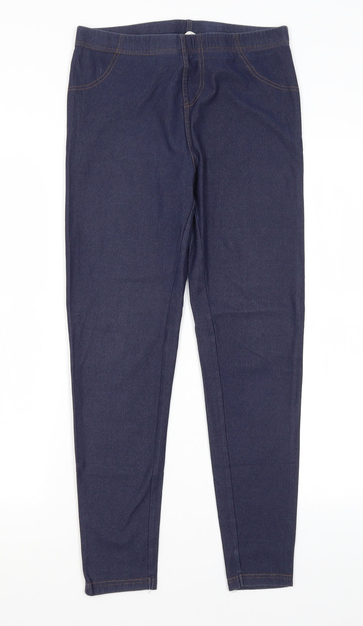 Original Essentials Womens Blue  Polyester Jegging Jeans Size M L25.5 in Regular