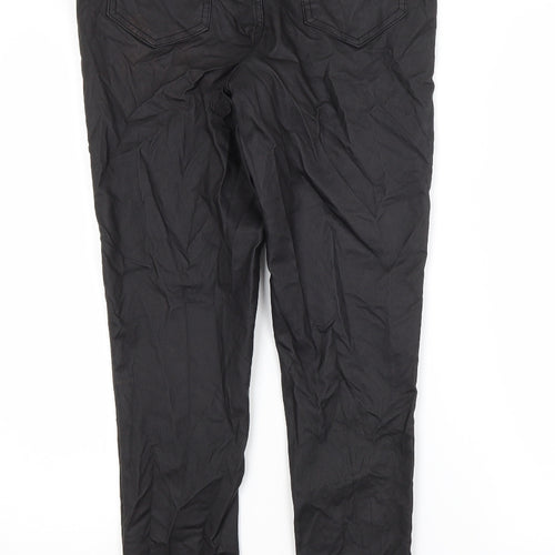 F&F Womens Black  Viscose Skinny Jeans Size 12 L28 in Regular