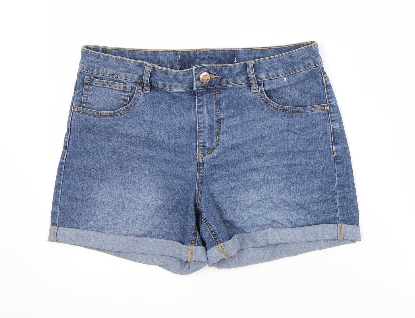 Preworn Womens Blue   Cut-Off Shorts  L5 in Regular