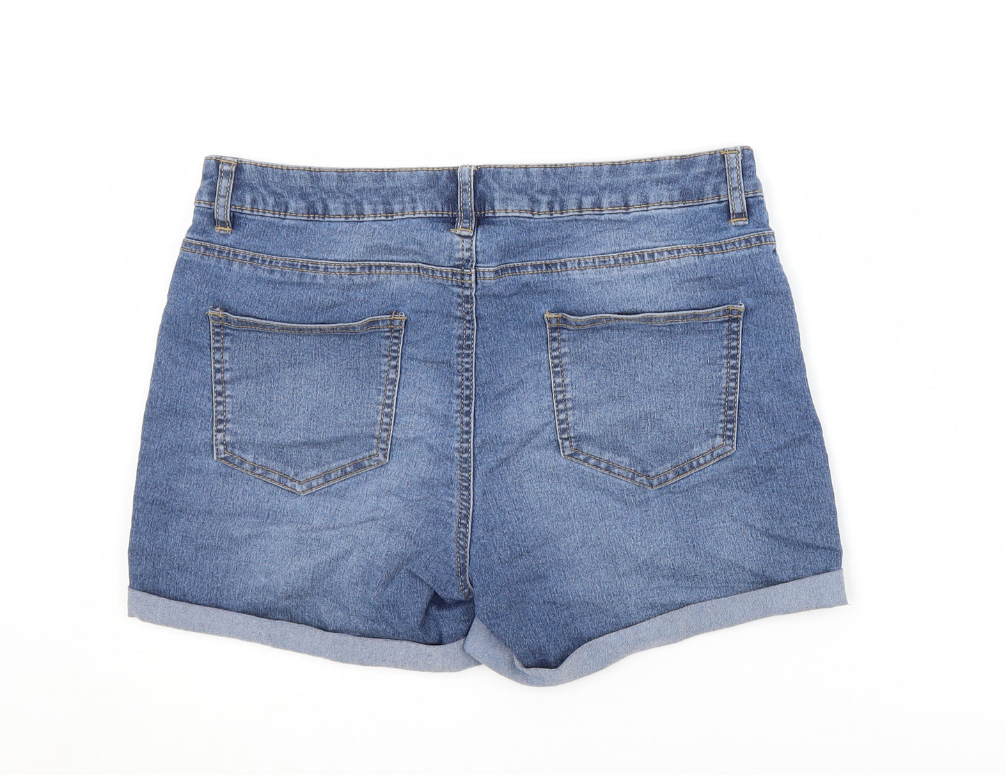 Preworn Womens Blue   Cut-Off Shorts  L5 in Regular