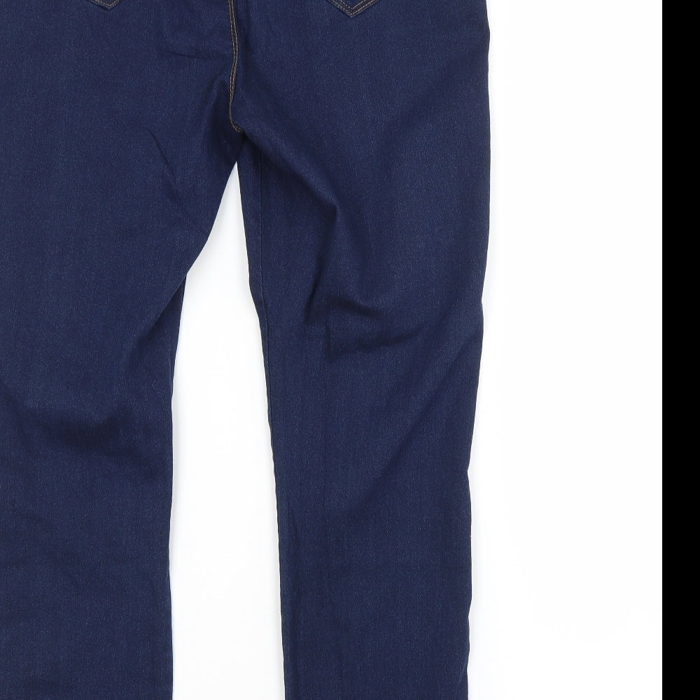 Primark Womens Blue  Cotton Jegging Jeans Size 18 L27 in Regular