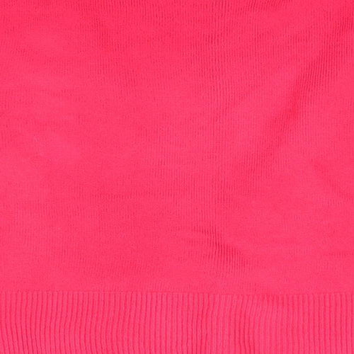 Florence and Fred Womens Red V-Neck  Acrylic Cardigan Jumper Size 12   - Deep V Front