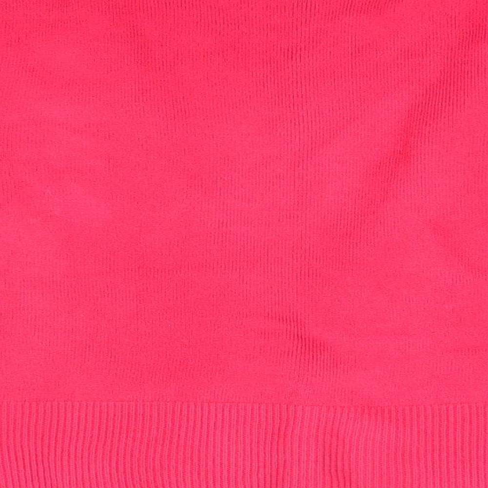 Florence and Fred Womens Red V-Neck  Acrylic Cardigan Jumper Size 12   - Deep V Front