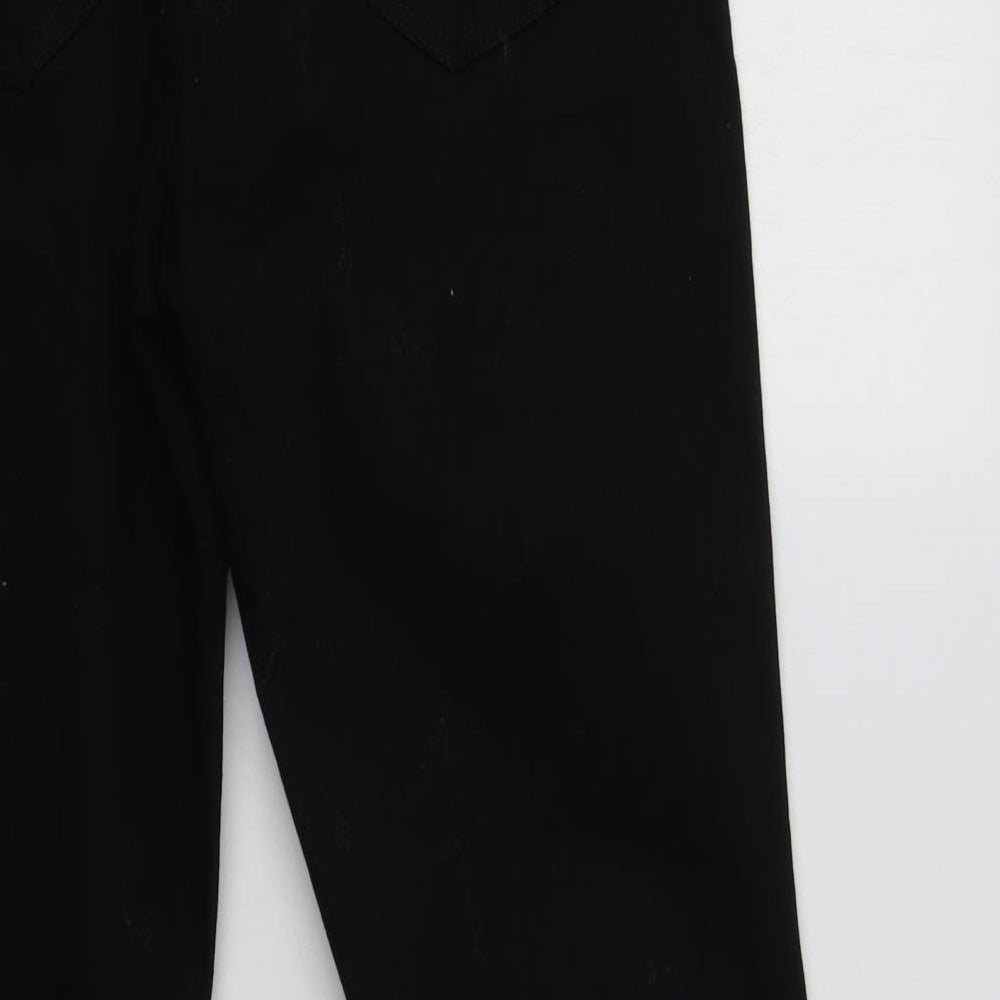 Classic Mens Black  Cotton Skinny Jeans Size 33 L31 in Regular