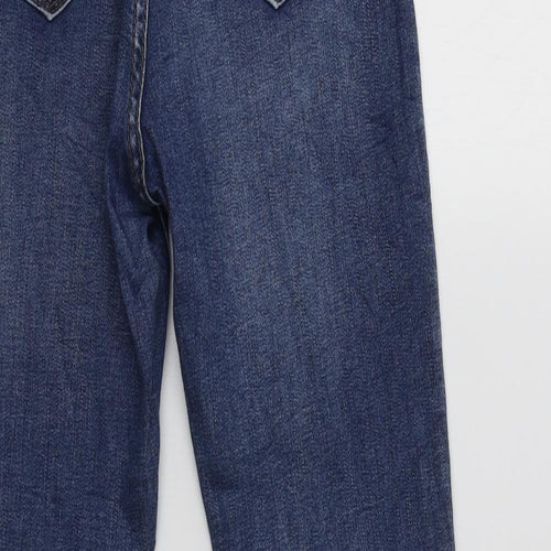 Laulia Womens Blue  Cotton Jegging Jeans Size 8 L27 in Regular