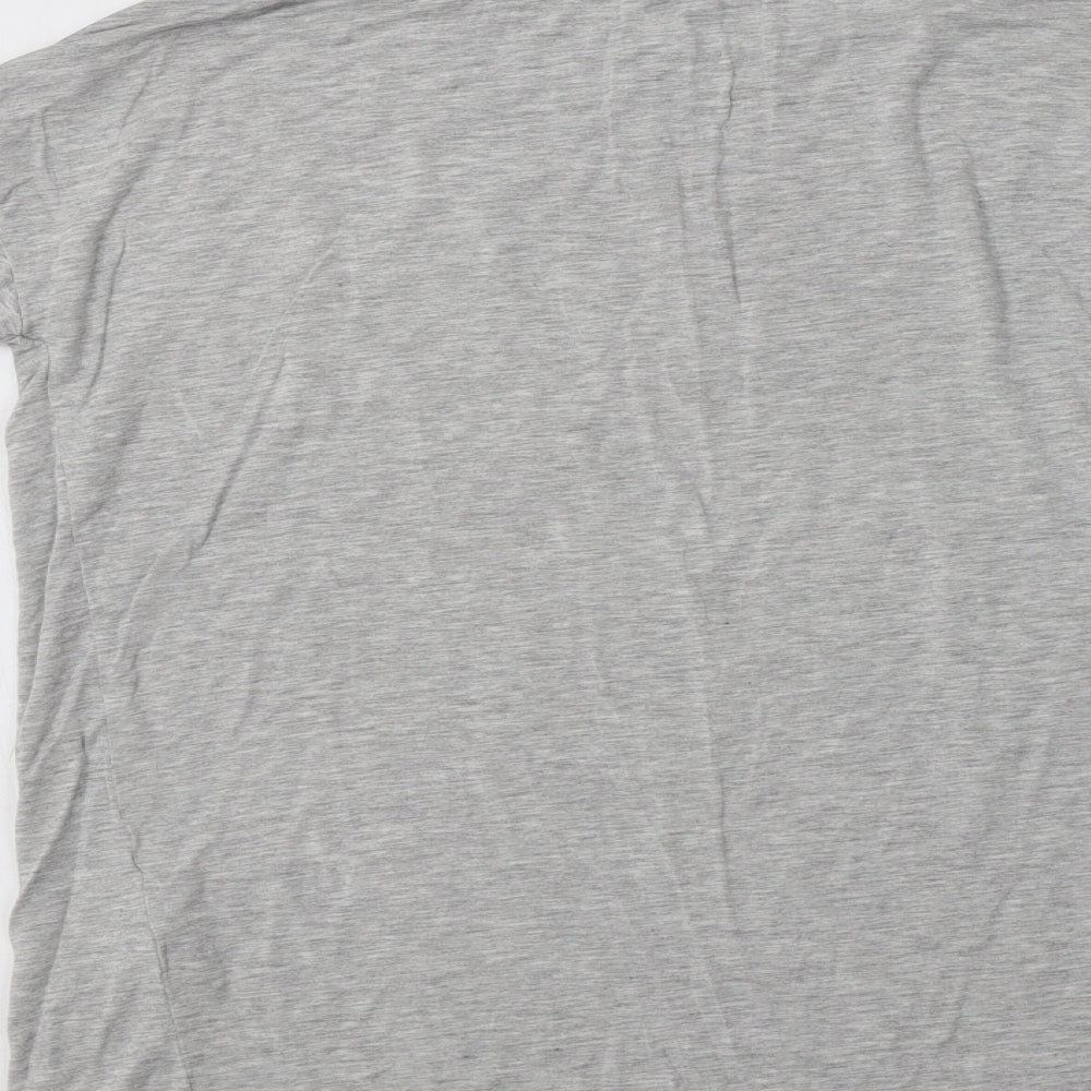 JD Williams Womens Grey  Viscose Top Lounge Set Size 10   - Star